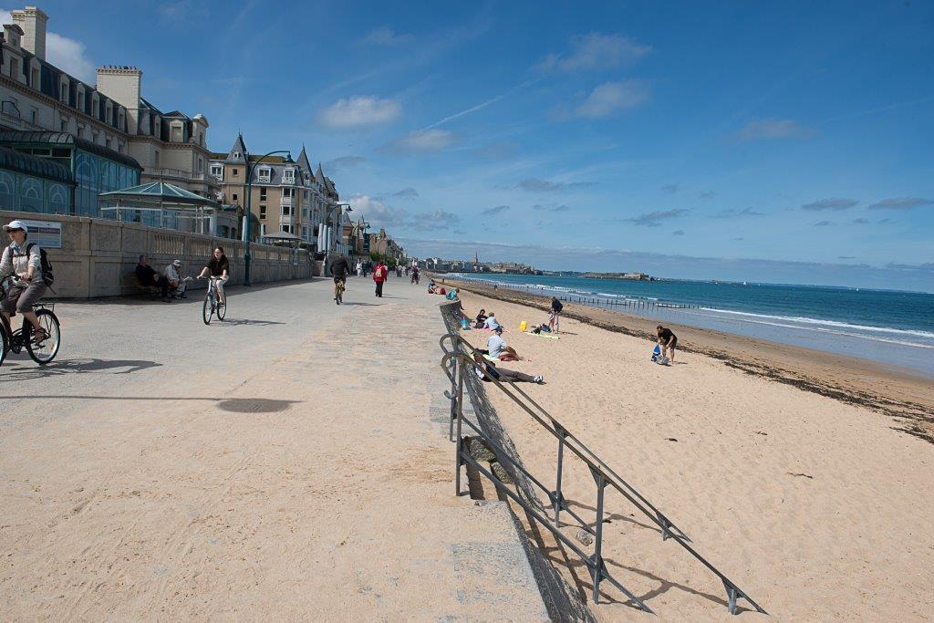 Bel Horizon, Au Pied De La Plage Du Sillon Saint-Malo Esterno foto
